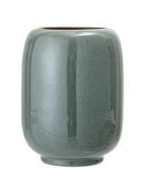 Vaso in ceramica Verena, Ceramica, Verde, marrone, Ø 14 x Alt. 18 cm