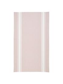 Tovaglia New French, Cotone, Rosa, bianco, Per 6-8 persone  (Larg.140 x Lung. 250 cm)