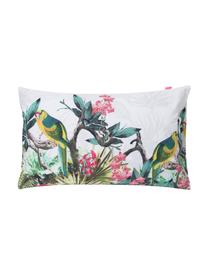 Fundas de almohada Tropic, 2 uds., 50 x 75 cm, 100% algodón
El algodón da una sensación agradable y suave en la piel, absorbe bien la humedad y es adecuado para personas alérgicas, Blanco, multicolor, An 50 x L 75 cm