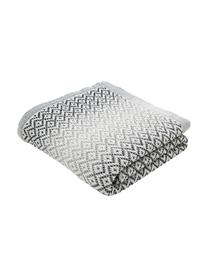 Baumwoll-Tagesdecke Dia mit grafischem Muster, 100% Baumwolle, Schwarz, Weiß, B 180 x L 235 cm (für Betten bis 140 x 200)