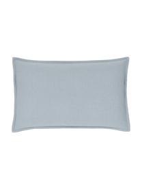 Poszewka na poduszkę z bawełny Mads, 100% bawełna, Niebieski, S 30 x D 50 cm