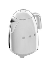 Wasserkocher 50's Style, 1.7 L, Edelstahl, lackiert, Chromfarben, glänzend, B 22 x H 25 cm