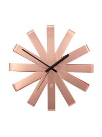 Reloj de pared Ribbon, Agujas: metal, Bronce, Ø 30 cm