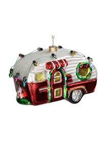 Décoration de sapin de Noël Caravan, Verre, Multicolore, larg. 11 x haut. 8 cm