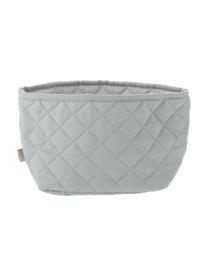 Corbeille matelassée coton bio Wave, 2 élém., Gris