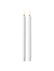 Candele bastone a LED Uyuni Lighting 2 pz, Materiale sintetico, Bianco, Ø 1 x Alt. 20 cm