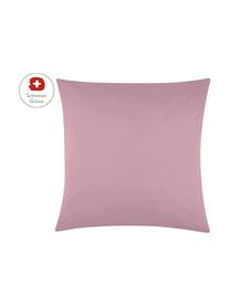 Baumwollsatin-Kissenbezug Comfort in Mauve, 65 x 65 cm, Webart: Satin, leicht glänzend Fa, Mauve, B 65 x L 65 cm