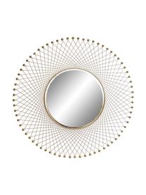 Espejo de pared You Shine, Espejo: cristal, Dorado, Ø 91 cm