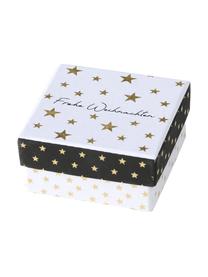 Coffret cadeau Nica, 3 élém., Noir, blanc, couleur dorée