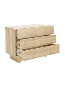 Komoda z litego drewna jesionowego Louis, Korpus: ite drewno jesionowe laki, Drewno jesionowe, S 100 x W 75 cm