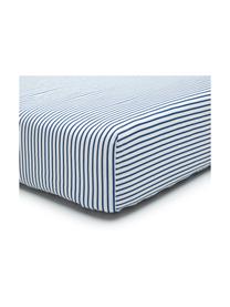 Lenzuola Springfield, Cotone, Bianco, blu, multicolore, 150 x 280 cm