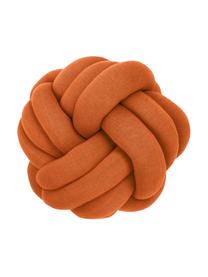 Cojín nudo Twist, Terracota, Ø 30 cm