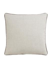 Geborduurde kussenhoes Tania met insectenmotief, 90% polyester, 10% linnen
Oeko-Tex Standaard 100, Klasse 1, Beige, B 45 x L 45 cm