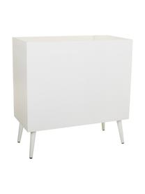 Commode rustique Cayetana, Blanc, larg. 80 x haut. 81 cm