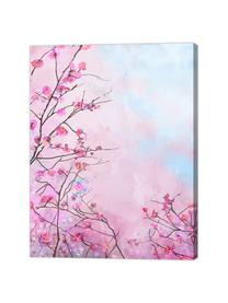 Druk na płótnie Sakura Floral, Wielobarwny, S 63 x W 83 cm