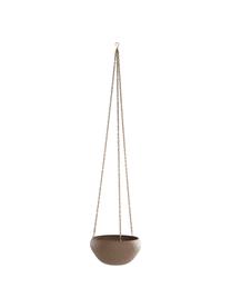 Portafiori pensile da appendere Gullan, Metallo rivestito, Beige, Ø 25 x Alt. 13 cm