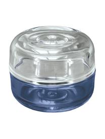 Pot de rangement en verre pour salle de bain Heaven, Bleu