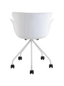 Silla de oficina de plástico Eva, Plástico (PP), Blanco, An 61 x F 58 cm