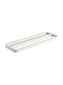 Handdoekenhouder Rim van metaal, Gecoat aluminium, Wit, B 44 x H 3 cm