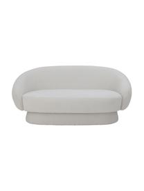 Sofa Bouclé Ted (2 osobowa), Tapicerka: Bouclé (95% poliester, 5%, Biały Bouclé, S 160 x G 84 cm