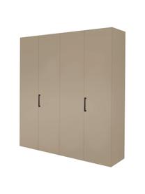 Drehtürenschrank Madison 4-türig, inkl. Montageservice, Korpus: Holzwerkstoffplatten, lac, Sandfarben, Ohne Spiegeltür, B 202 cm x H 230 cm