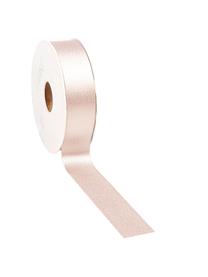 Geschenkband Victoria, Polyester, Rosa, B 3 x L 2000 cm