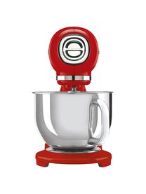Küchenmaschine 50's Style, Gehäuse: Aluminiumdruckguss, Schüssel: Edelstahl, Rot, glänzend, B 40 x H 38 cm