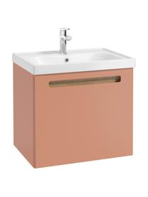 Lavabo con base Senso, in varie dimensioni, Truciolato, MDF, Terracotta, Larg. 58 x Alt. 50 cm