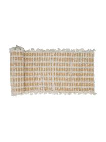 Tafelloper Riala, 96% katoen, 4% andere vezels, Beige, crèmekleurig, 35 x 180 cm