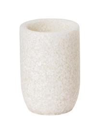 Vaso cepillo de dientes Neru, Plástico, Beige claro, Ø 8 x Al 12 cm