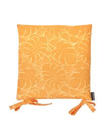 Sitzkissen Palm in Gelb mit Palmenprint, 50% Baumwolle, 45% Polyester,
5% andere Fasern, Gelb, 45 x 45 cm