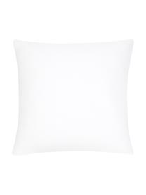 Taie d'oreiller 65x65 réversible en percale Meadow, 2 pièces, Multicolore, blanc, 65 x 65 cm