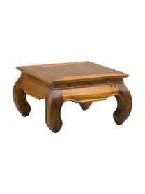 Mesa de centro artesanal Star, Madera de mindi, Marrón, An 60 x Al 40 cm