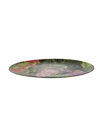 Dessous-de-plat Tropical Bird, 2 pièces, Tons verts, rose, lilas, orange, noir