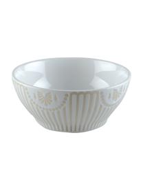 Miska do musli z porcelany Sonia, 2 szt., Porcelana, Biały, Ø 12 x W 5 cm