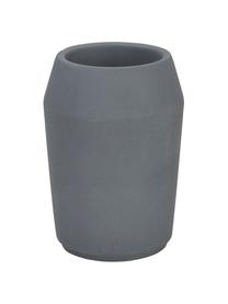 Porta spazzolini Beddington, Cemento, Grigio, Ø 8 x Alt. 11 cm