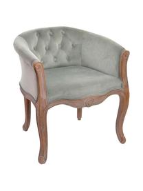 Sillón Ronald, Tapizado: Poliéster, Gris, An 62 x F 58 cm