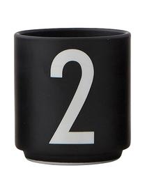 Tazas de café espresso de diseño Personal, 4 uds., Porcelana Fine Bone China (fina de hueso)
Fine Bone China es una pasta de porcelana fosfática que se caracteriza por su brillo radiante y translúcido, Negro, blanco, Ø 5 x Al 6 cm, 80 ml