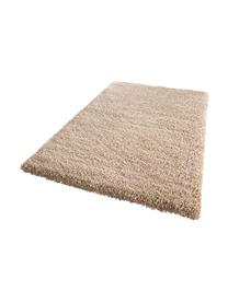 Tapis shaggy doux à poils longs marron Venice, Brun