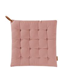 Poduszka na siedzisko Billie, Bawełna, Brudny różowy, S 40 x D 40 cm
