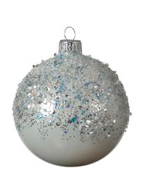 Boule de Noël Serro Ø 8 cm, 2 pièces, Couleur argentée, Ø 8 cm