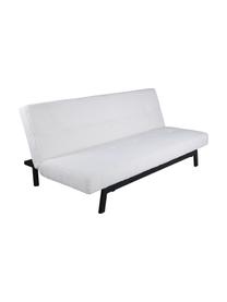 Sofá cama de borreguillo Bodil (2 plazas), Tapizado: Bouclé (100% poliéster), Estructura: metal recubierto, Borreguillo blanco, An 180 x F 106 cm