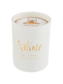 Vela perfumada Shine (té blanco), Recipiente: vidrio, Blanco, Ø 9 x Al 12 cm