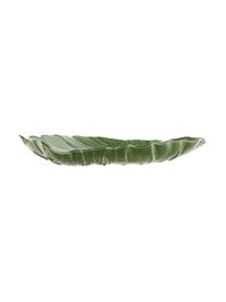 Plat de service feuille Hellea, 31x35 cm, Vert