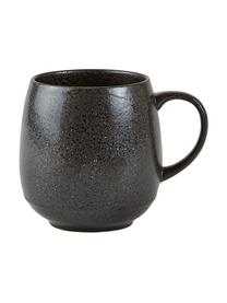 Tasse grès cérame anthracite Heban, 6 pièces, Anthracite