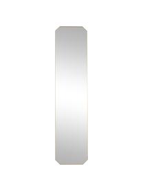 Miroir sur pied avec cadre en aluminium Bavado, Couleur laitonnée, larg. 41 x haut. 175 cm