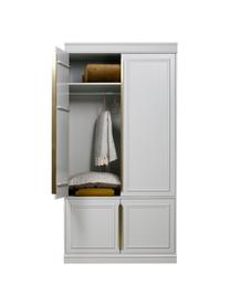 Armoire blanc-gris Organize, Gris, blanc