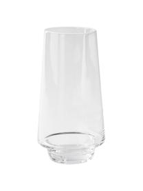 Bicchiere acqua trasparente Kai 4 pz, Vetro, Trasparente, Ø 6 x Alt. 15 cm, 450 ml