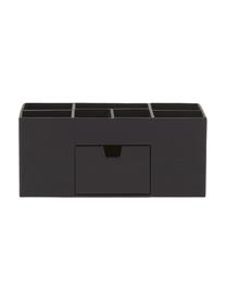 Organizador de escritorio Vendela, Cartón laminado macizo
(100% papel reciclado), Negro, An 24 x Al 11 cm