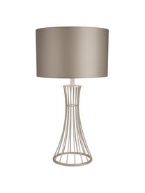 Lampa stołowa Nanaya, Odcienie szampańskiego, Ø 35 x W 66 cm